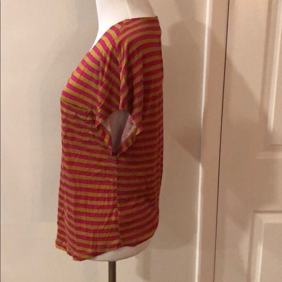 Kirra Striped Top Short Sleeve - Picture 2 of 3